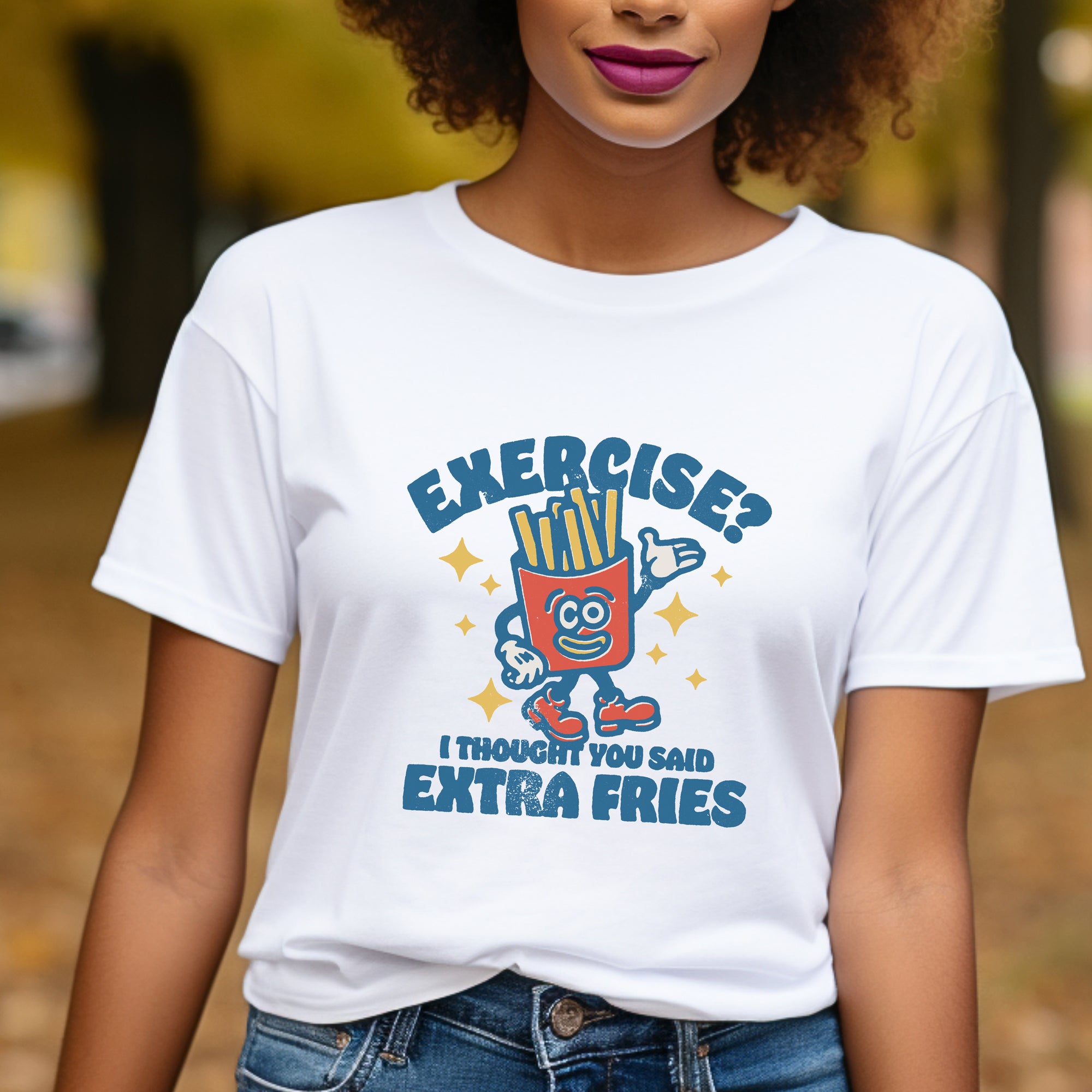 ADULT Unisex Extra Fries T-Shirt