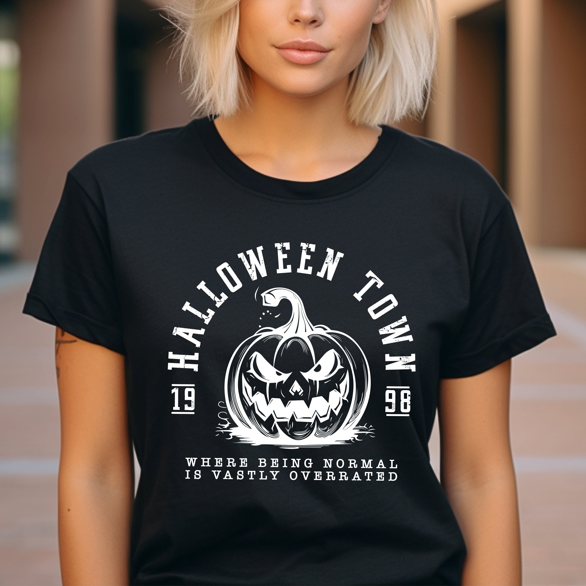 ADULT Unisex Halloween Town T-Shirt