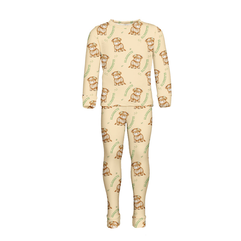 VIP EXCLUSIVE - HIGHLAND COW DAISY PYJAMAS
