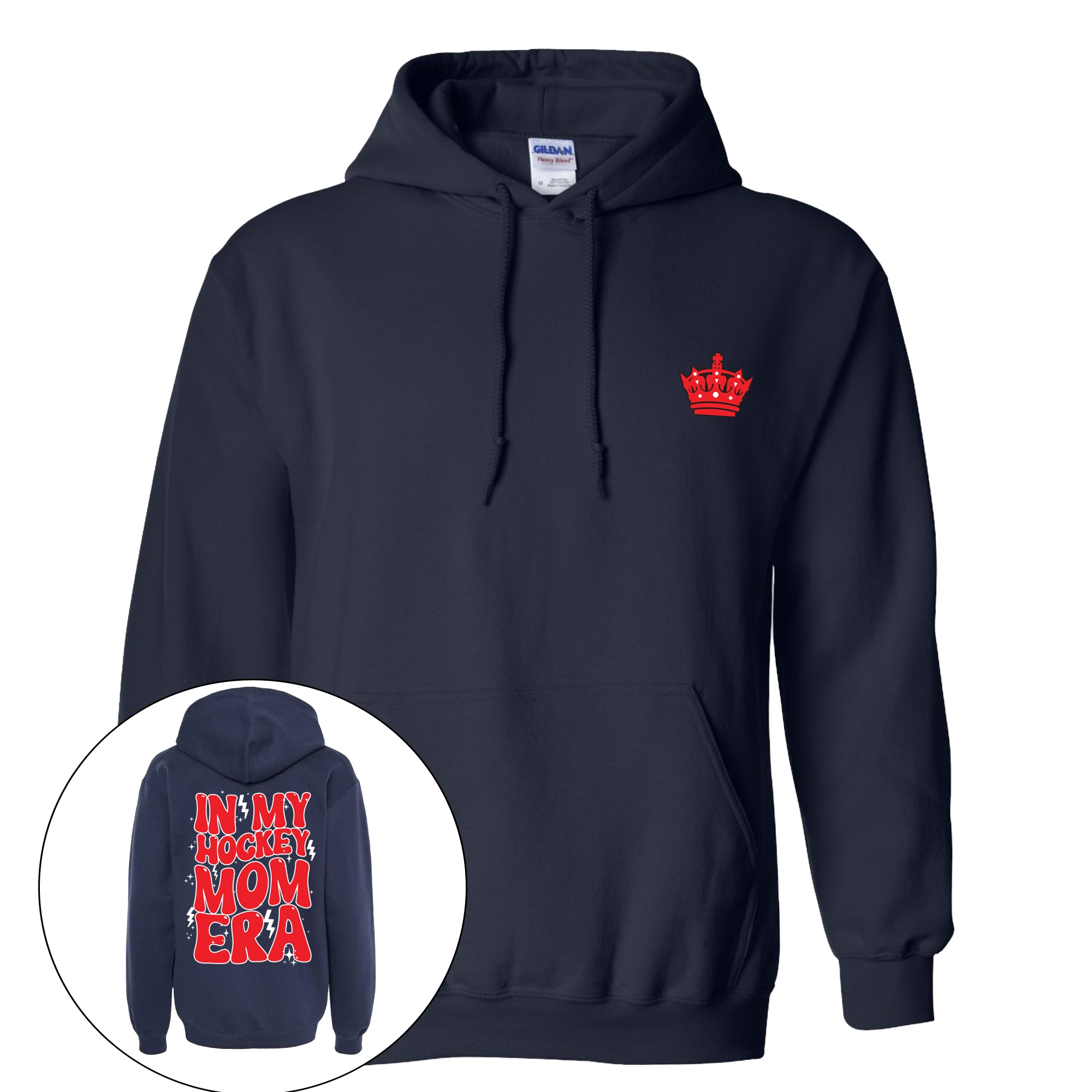 Hockey mom zip up hoodie discount