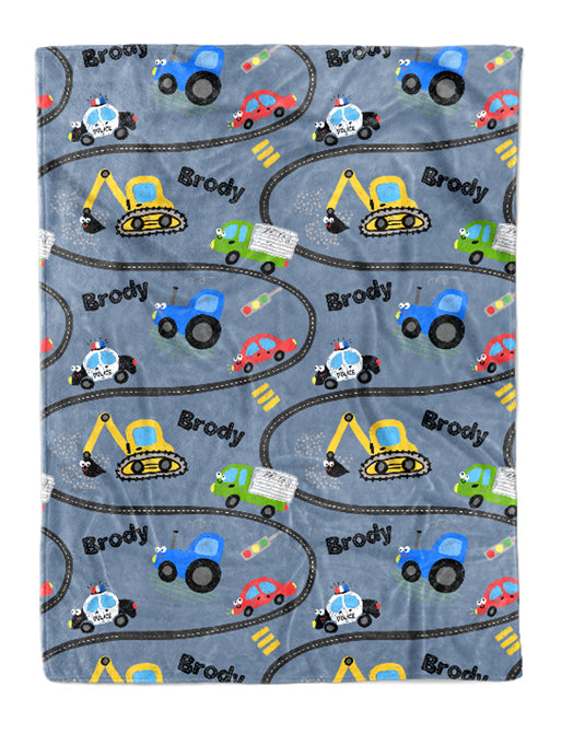 Personalized Minky Blanket