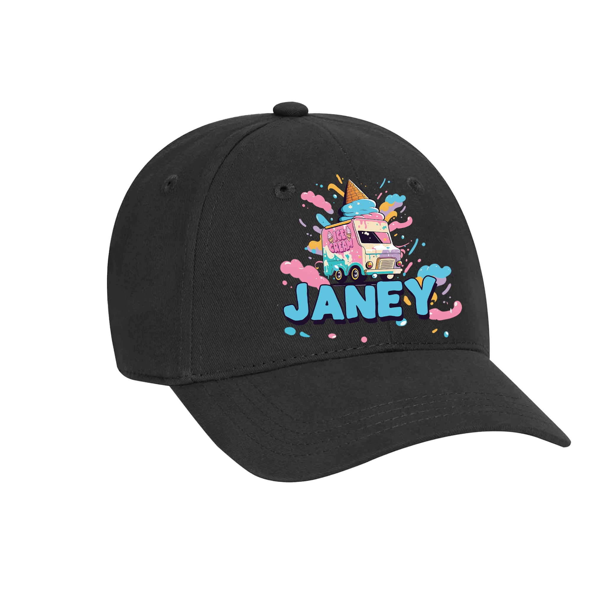 KIDS Personalized Hat - Ice Cream Truck Name