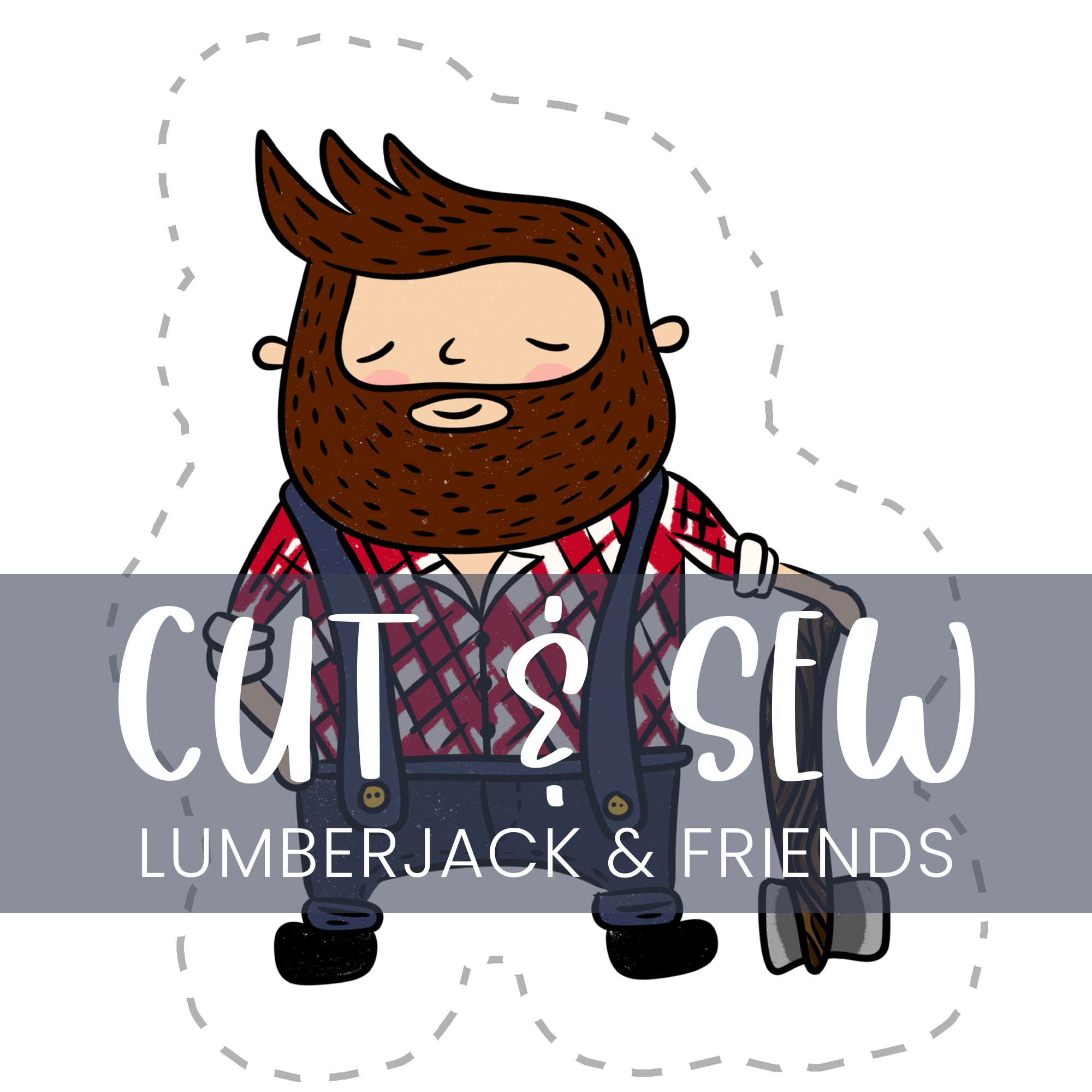 Cut & Sew (Fabric Panel) - LumberJack & Friends