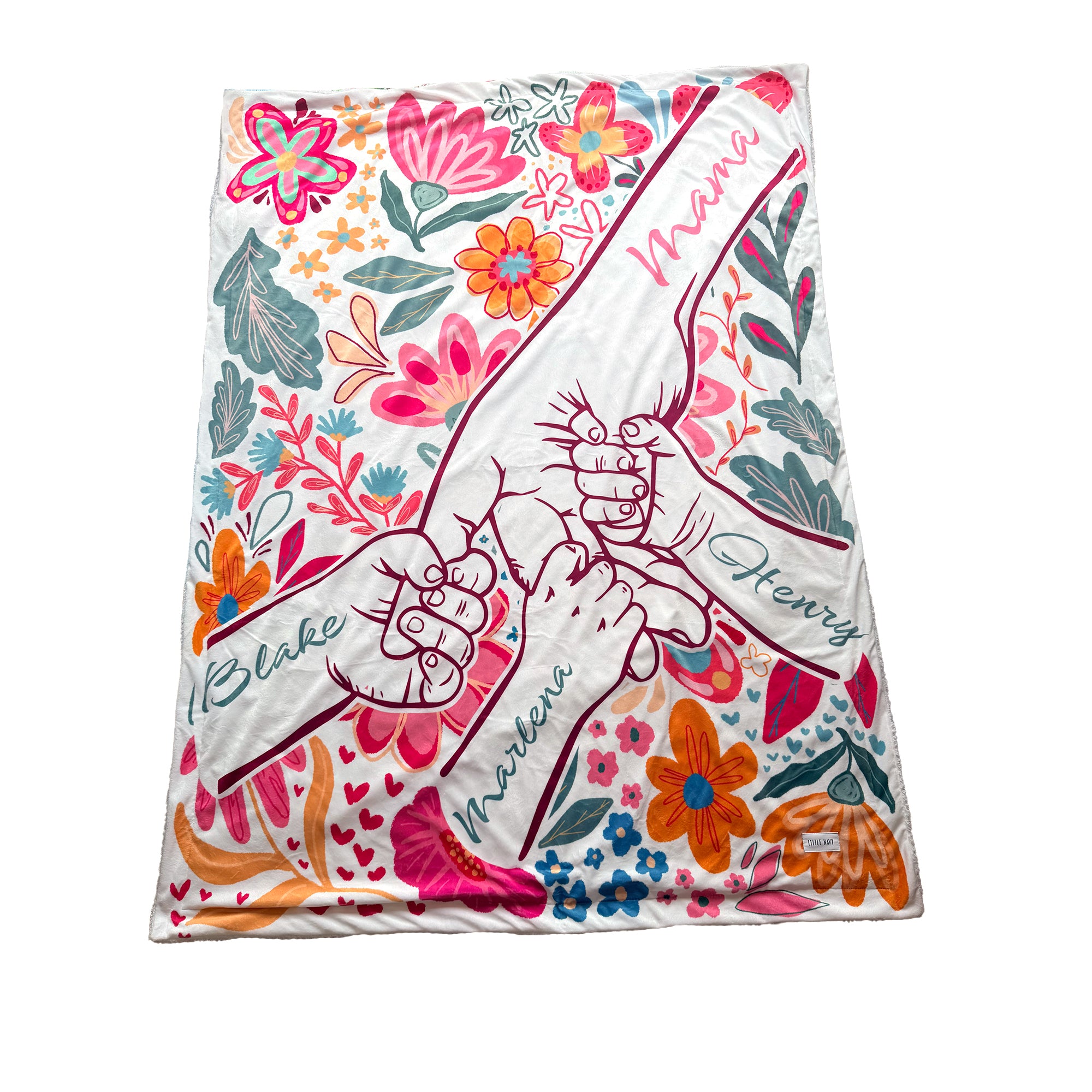 Mother's Hand Blanket