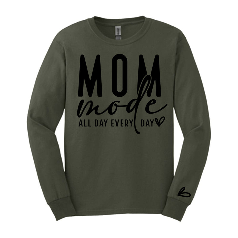 Mom Mode 2026 - Personalized Crewneck