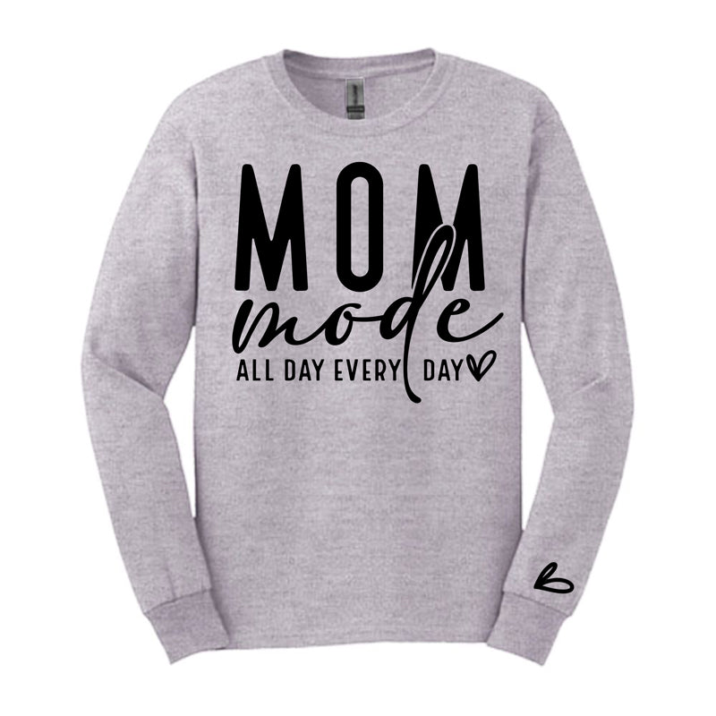 Mom Mode 2026 - Personalized Crewneck