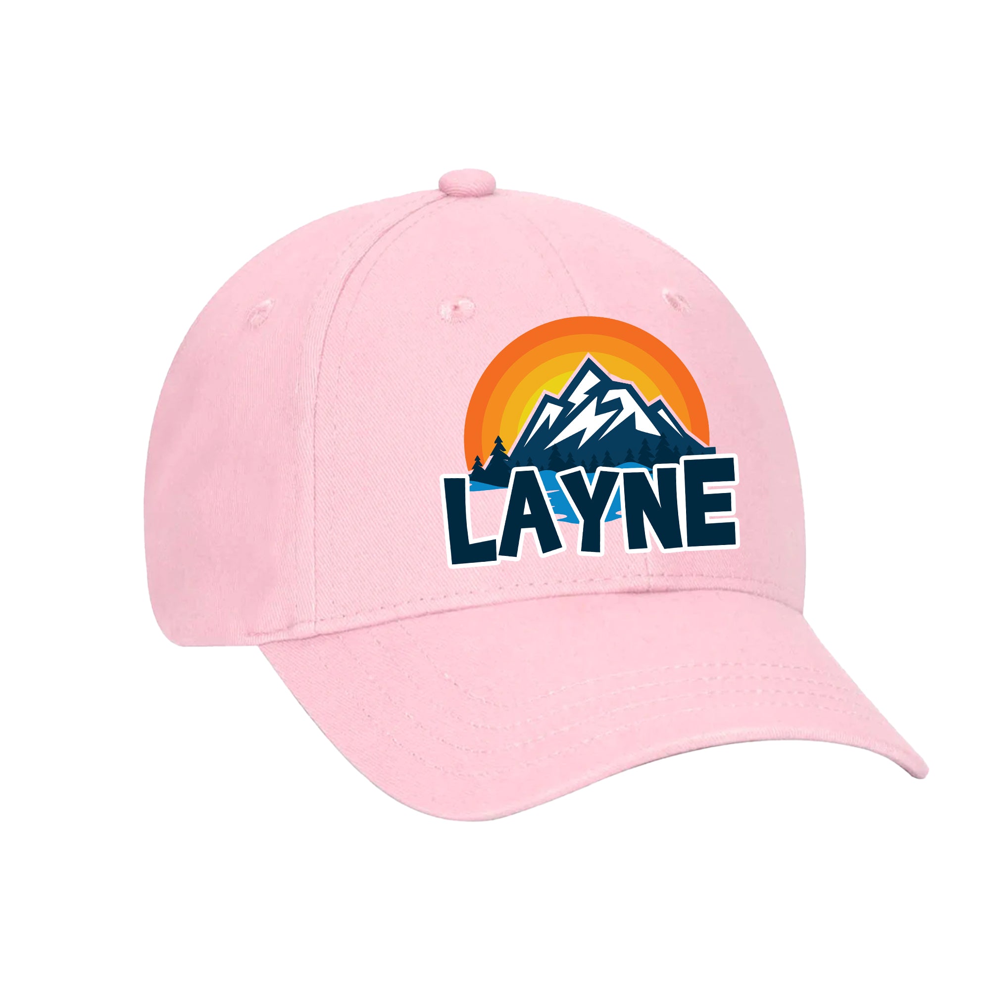 KIDS Personalized Hat - Mountain Name