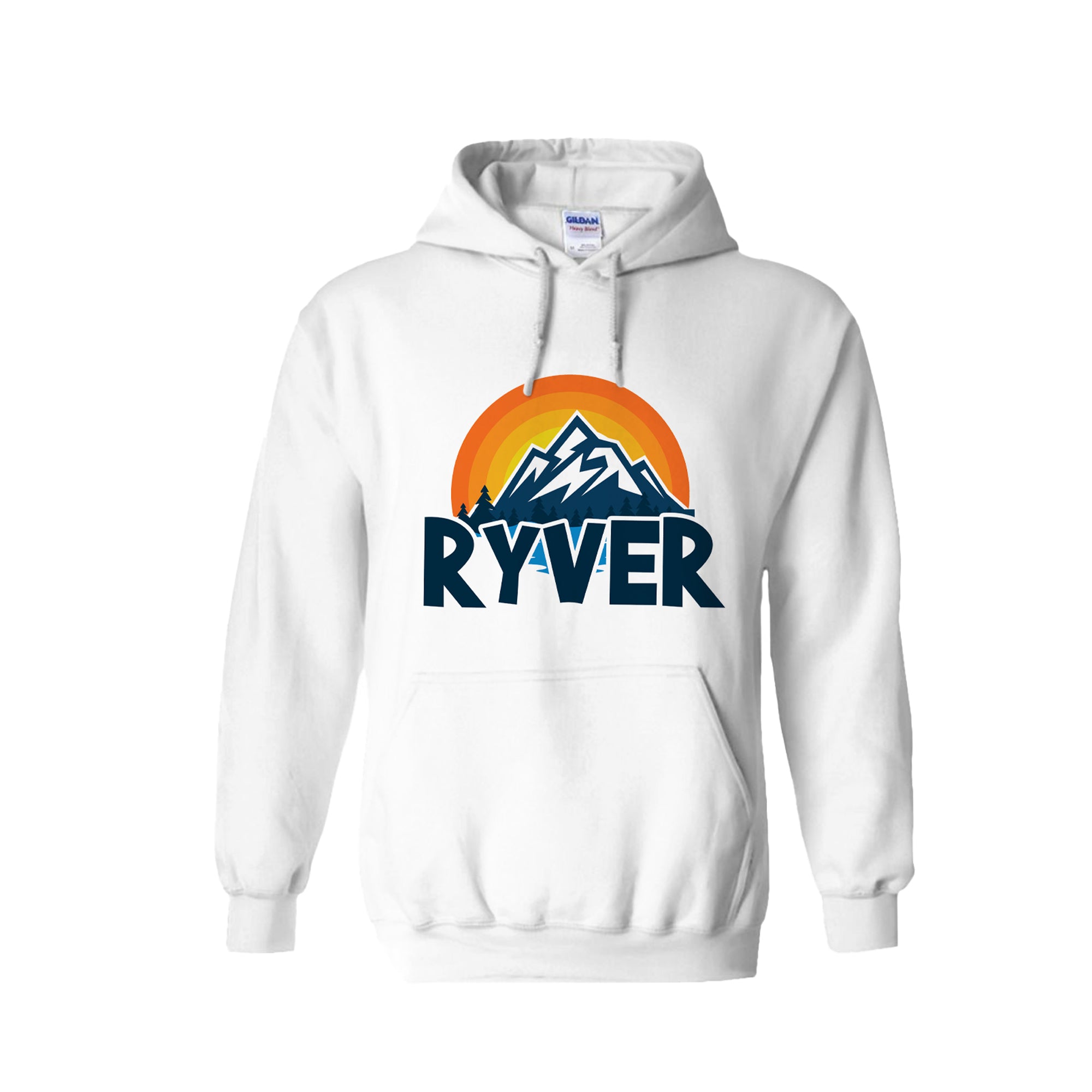 Holiday 2023 - Kids Mountain Personalized Hoodie
