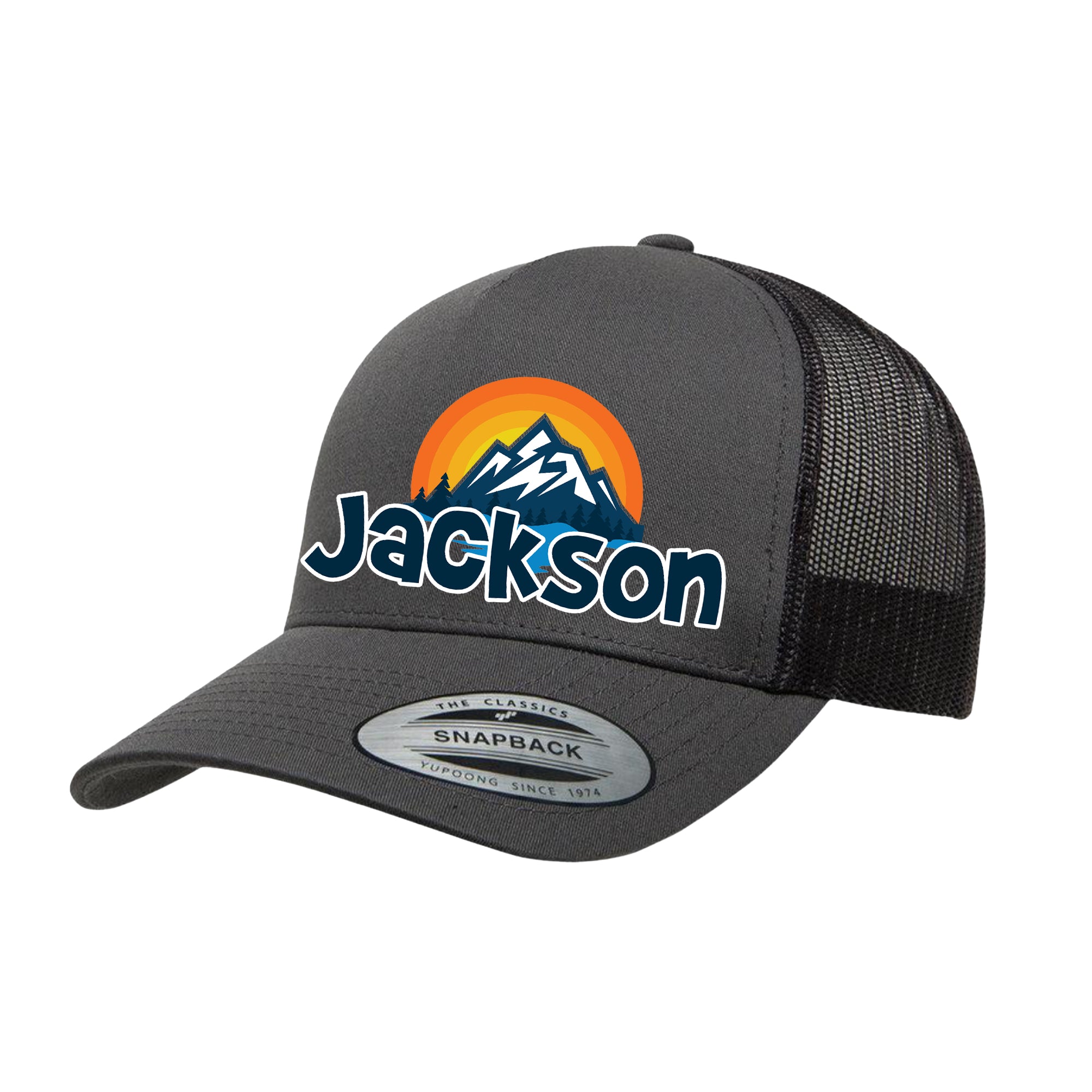 ADULT Personalized Hat - Mountain Name