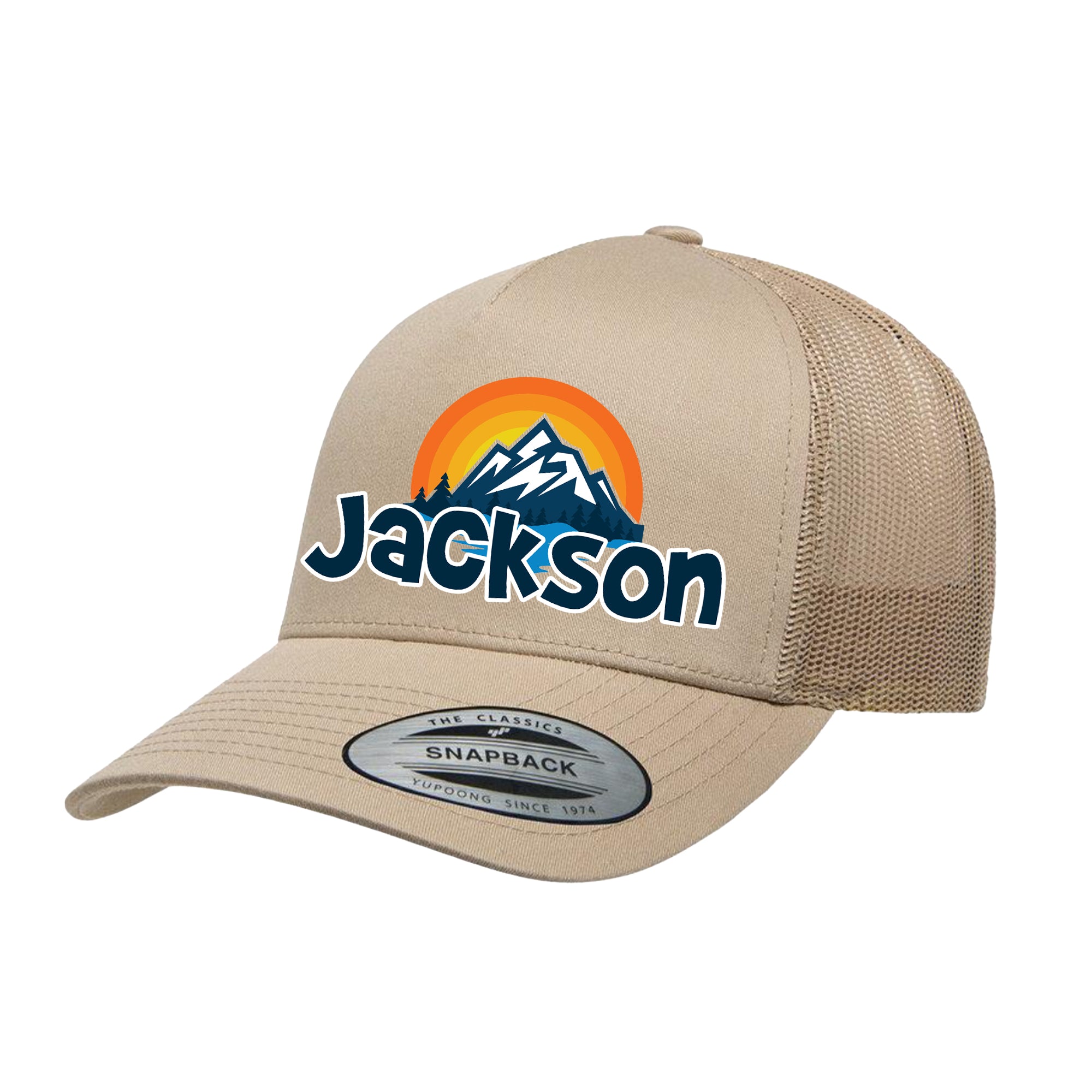 ADULT Personalized Hat - Mountain Name