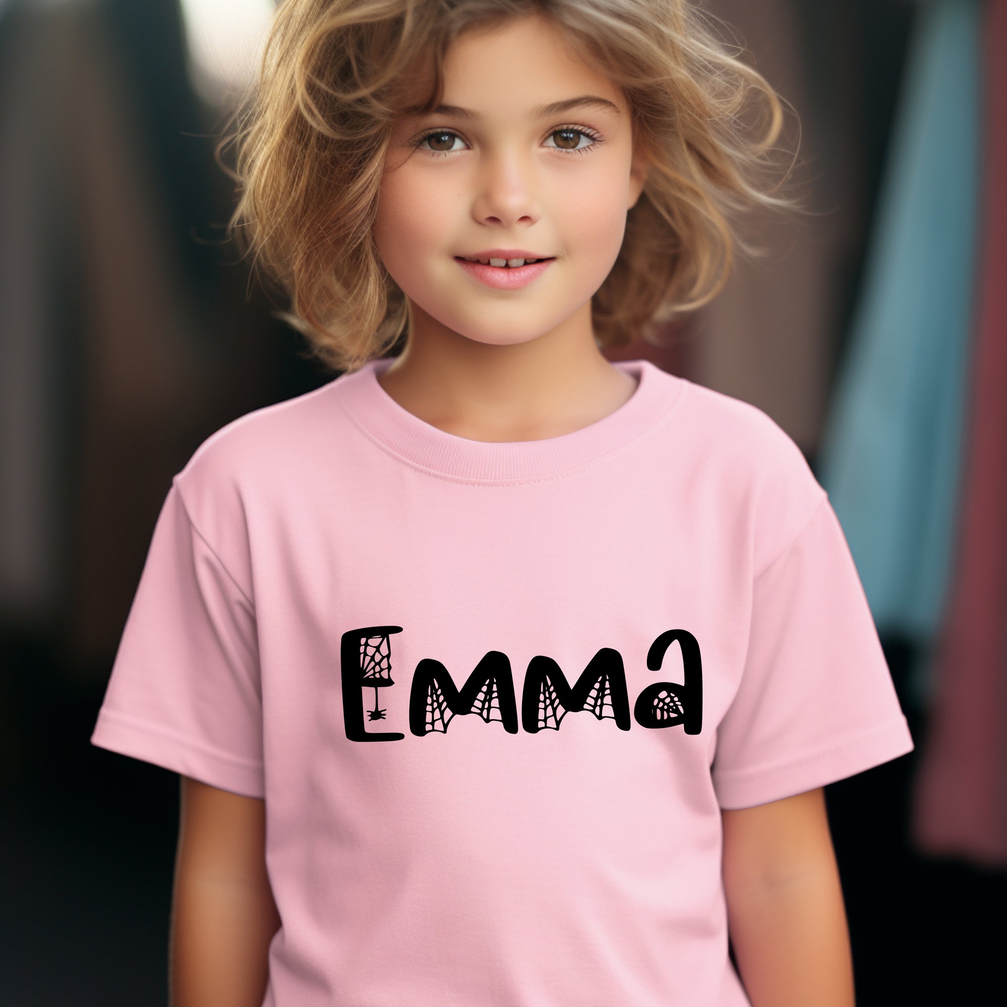 Kids Personalized Web font T-Shirt