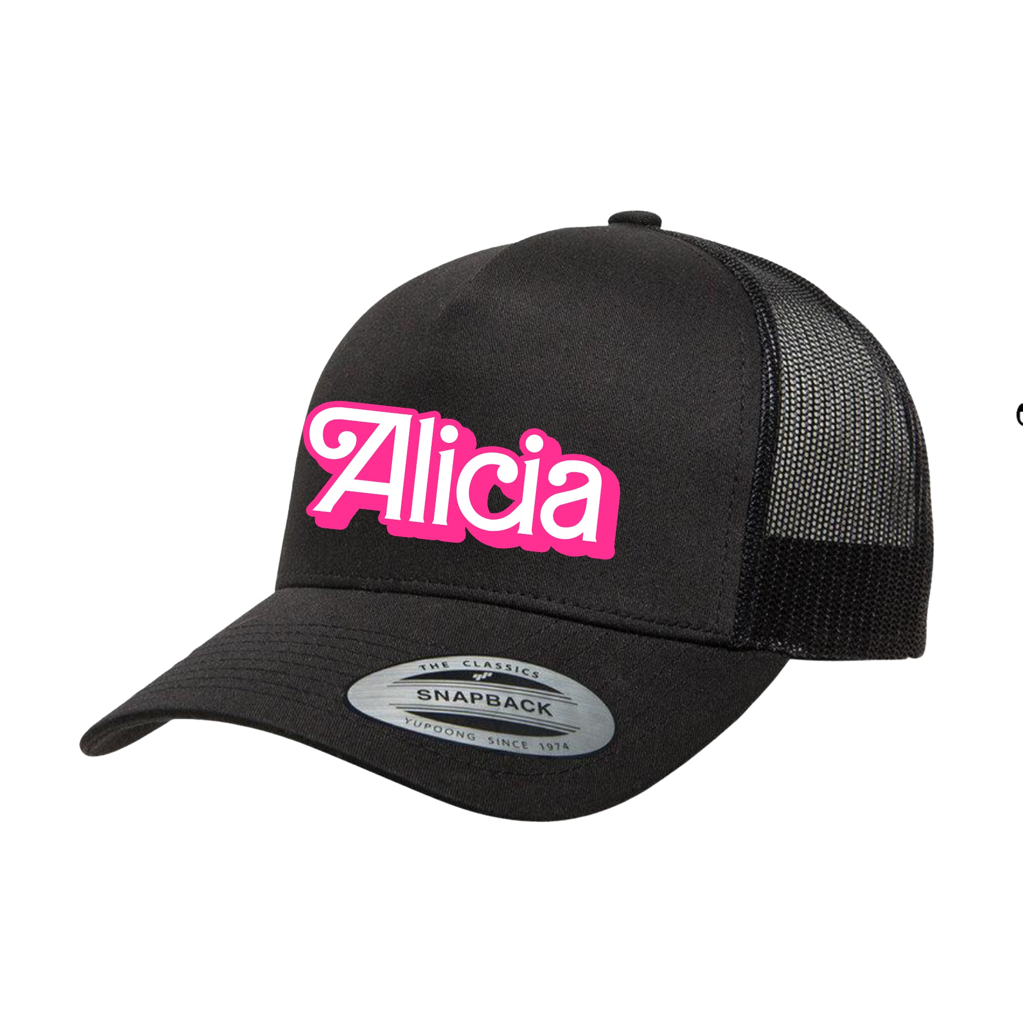 ADULT Personalized Hat - Pink World