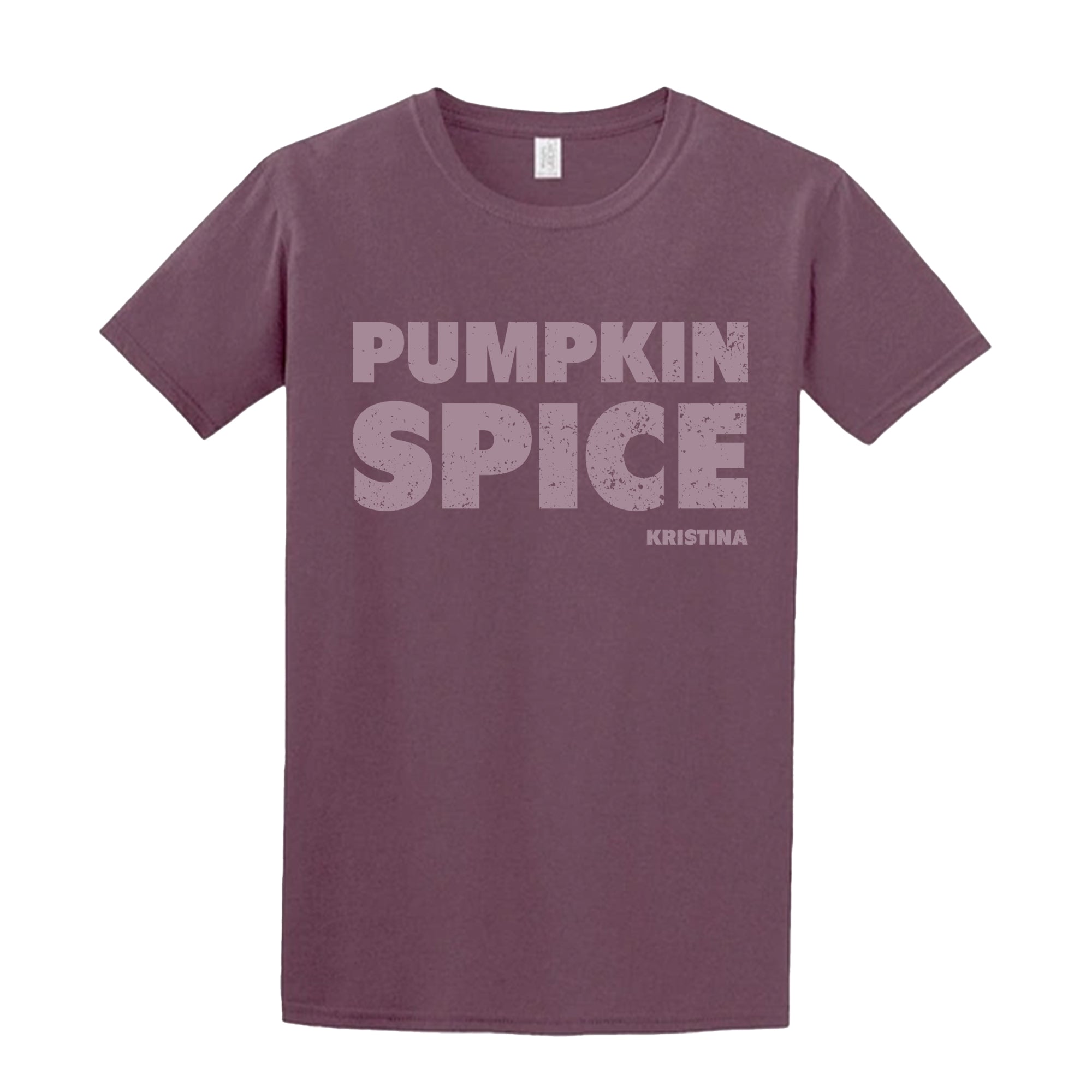 Pumpkin Spice -   Personalized Tshirt