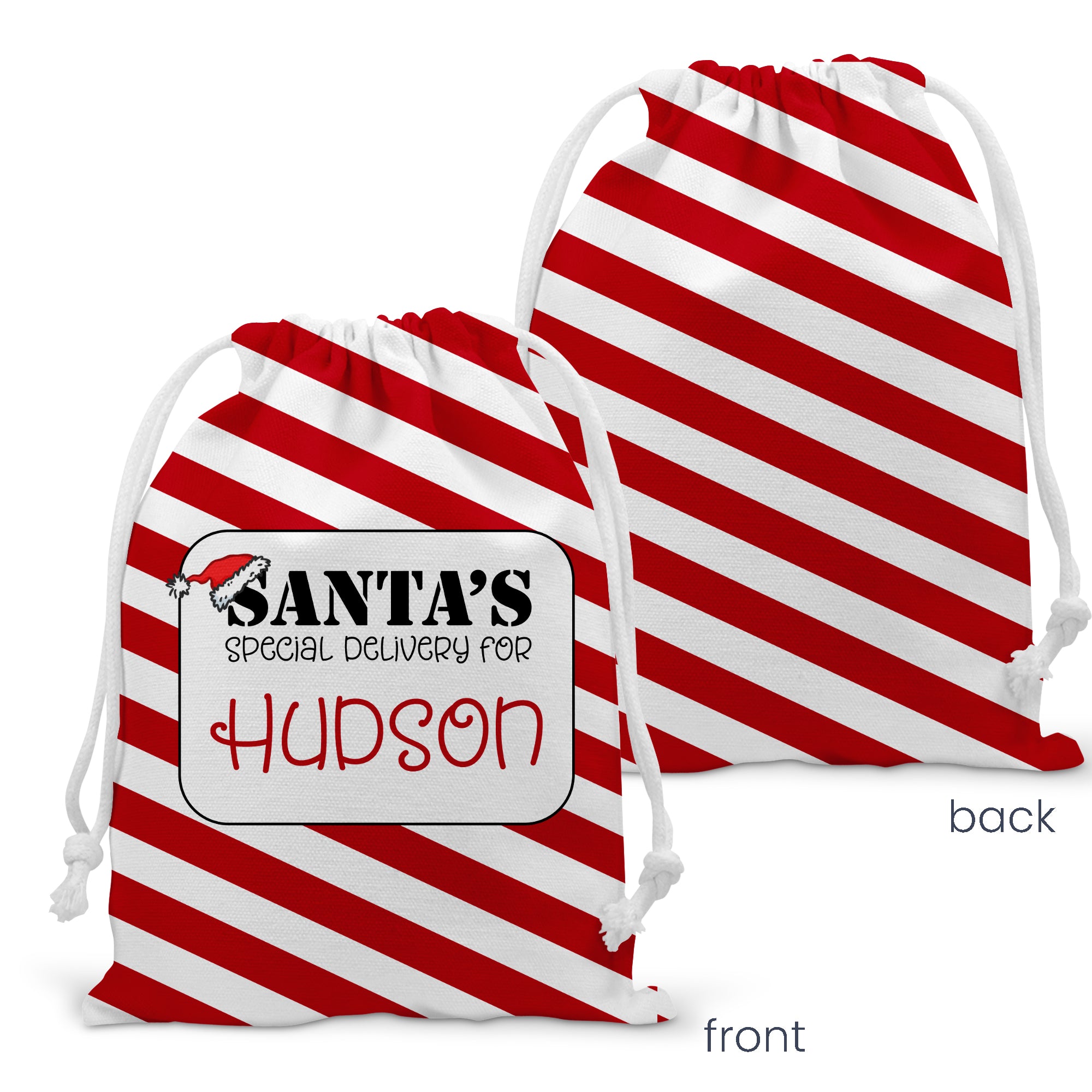 Holiday 2023 - Personalized Santa Sacks