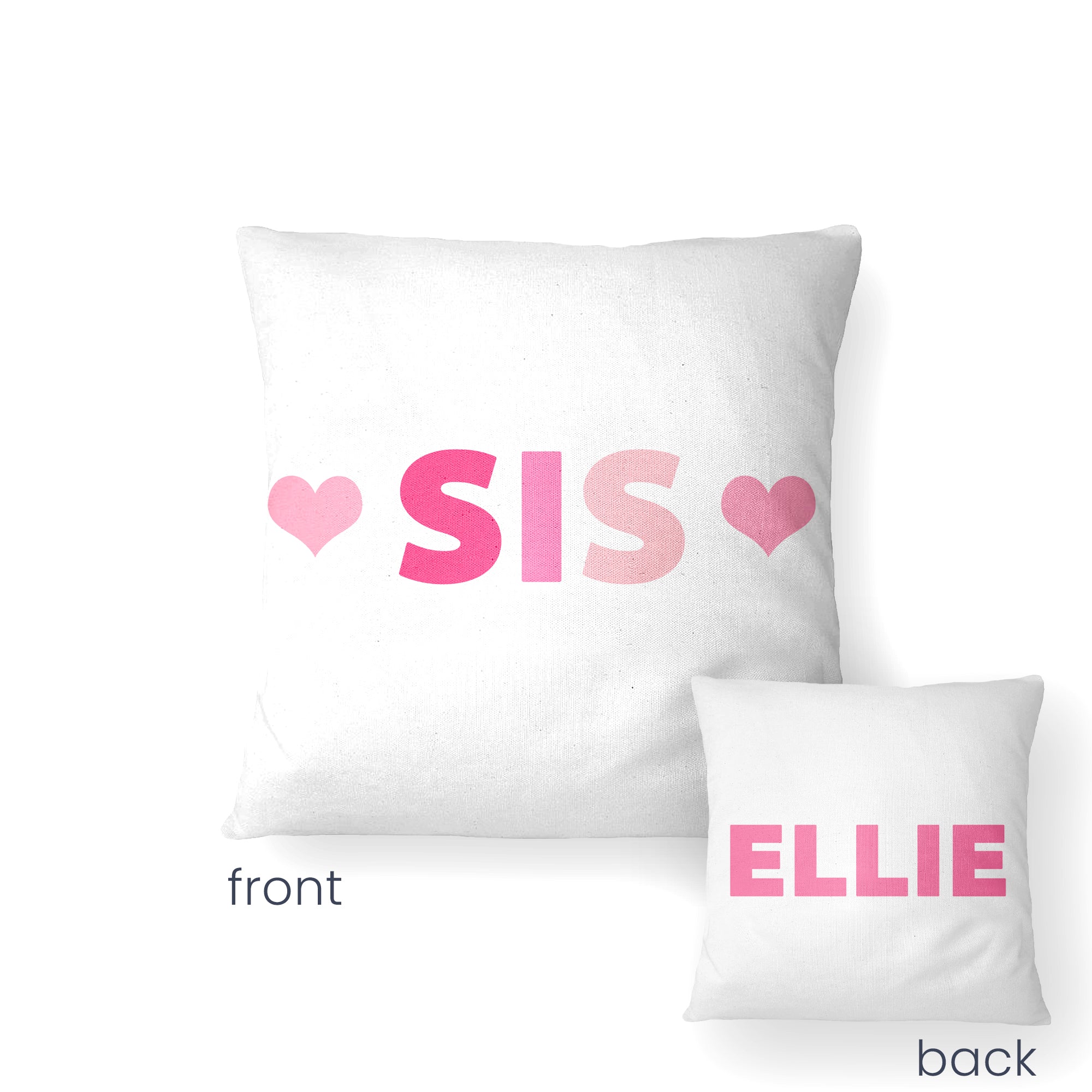 Personalized SIS - Decorative Pillow