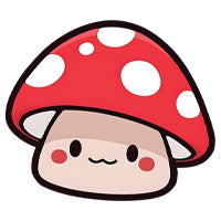 stickylabel_mushroom_red