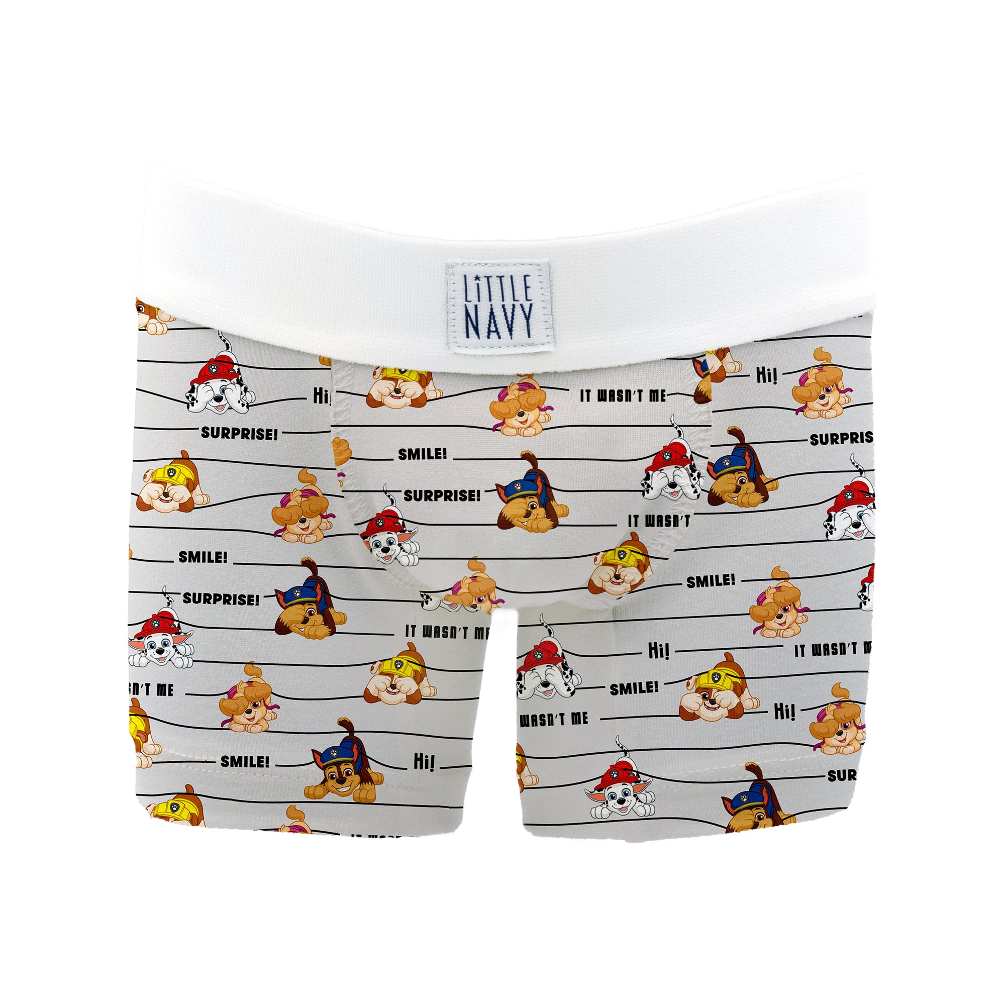 Paw Patrol - Premium Boys Boxer Brief (3 pack) NON-PERSONALIZED STRIPE -  Little Navy