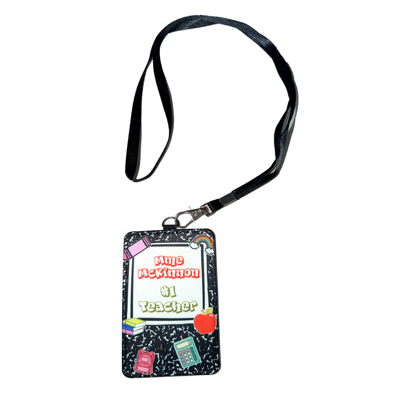 Personalized ID Badge Lanyard