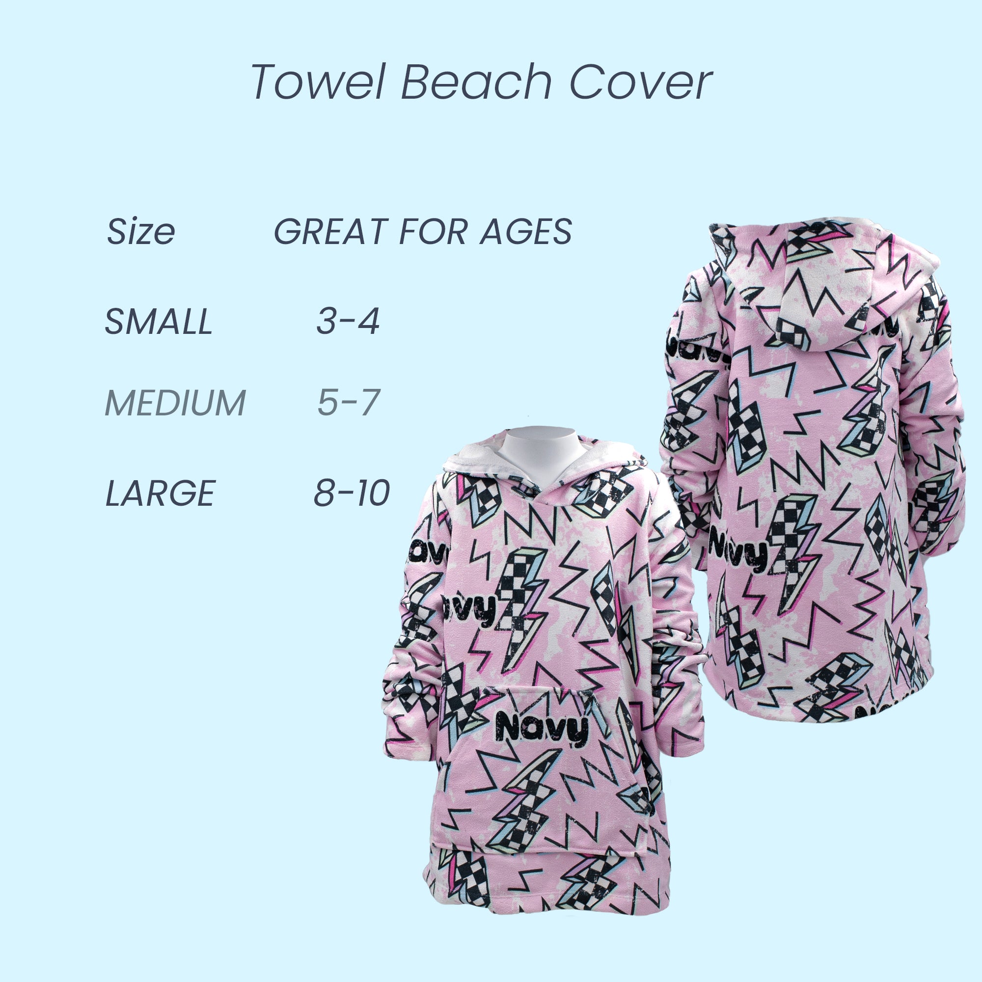 Swim 2023 - Personalized Towel Beach Cover