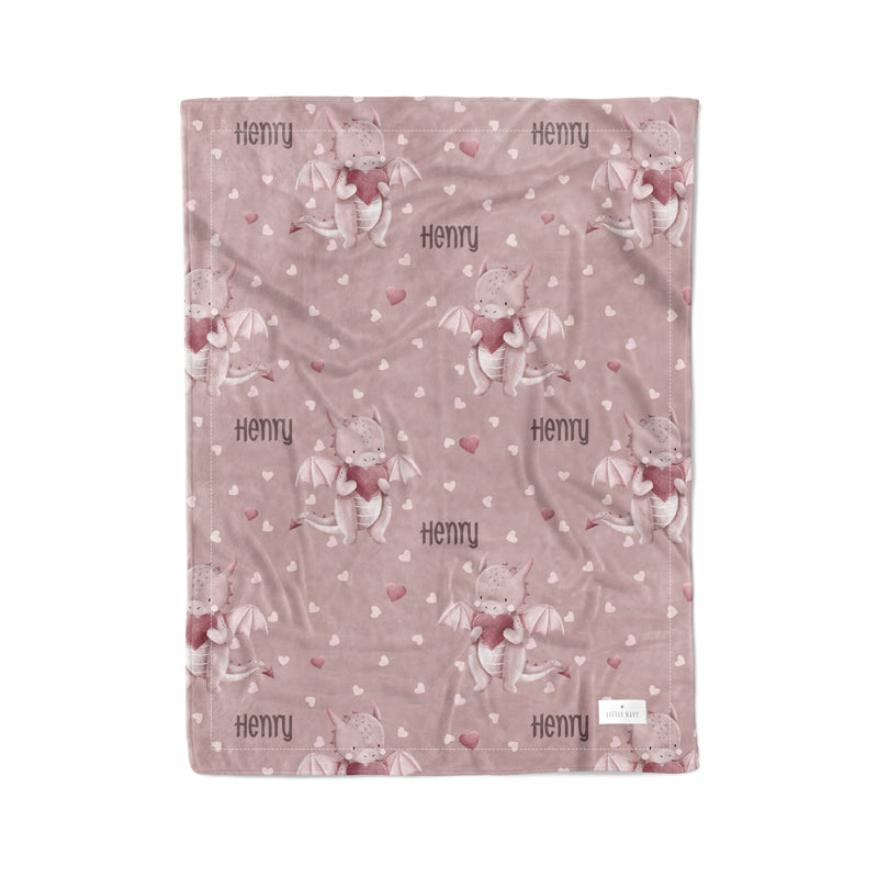 Valentine's 2026 - Personalized Name Blanket - Double Sided