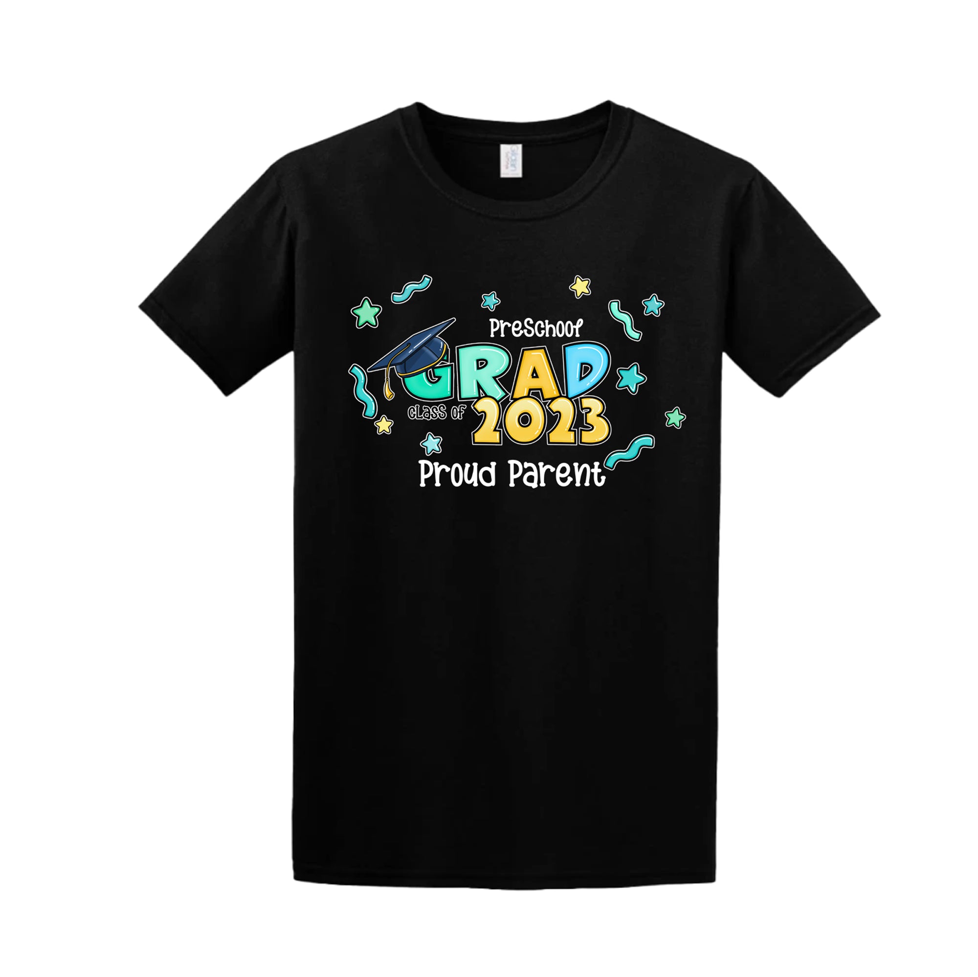 ADULT T-Shirt -  "Proud Parent" Grad 2023