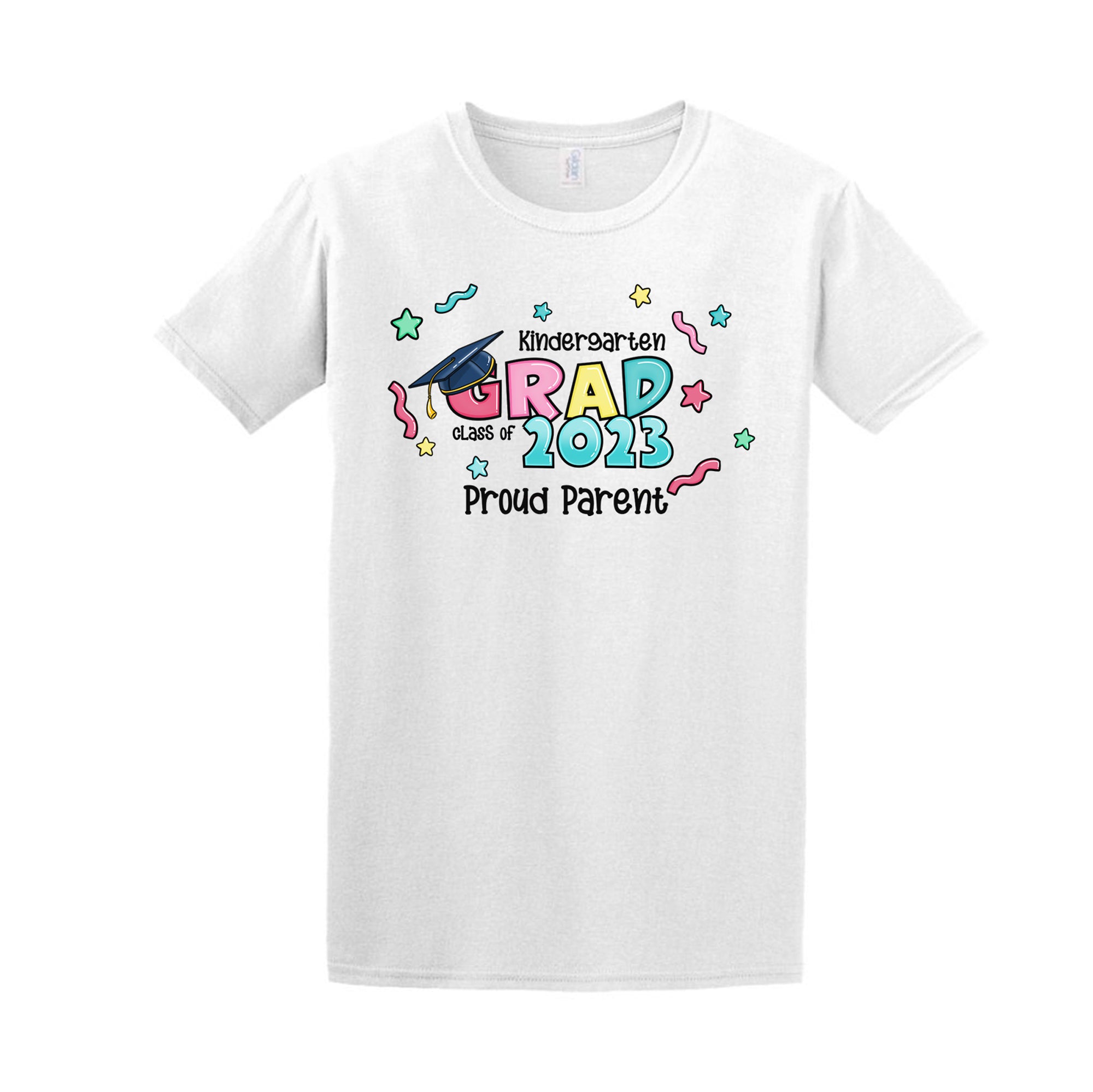 ADULT T-Shirt -  "Proud Parent" Grad 2023
