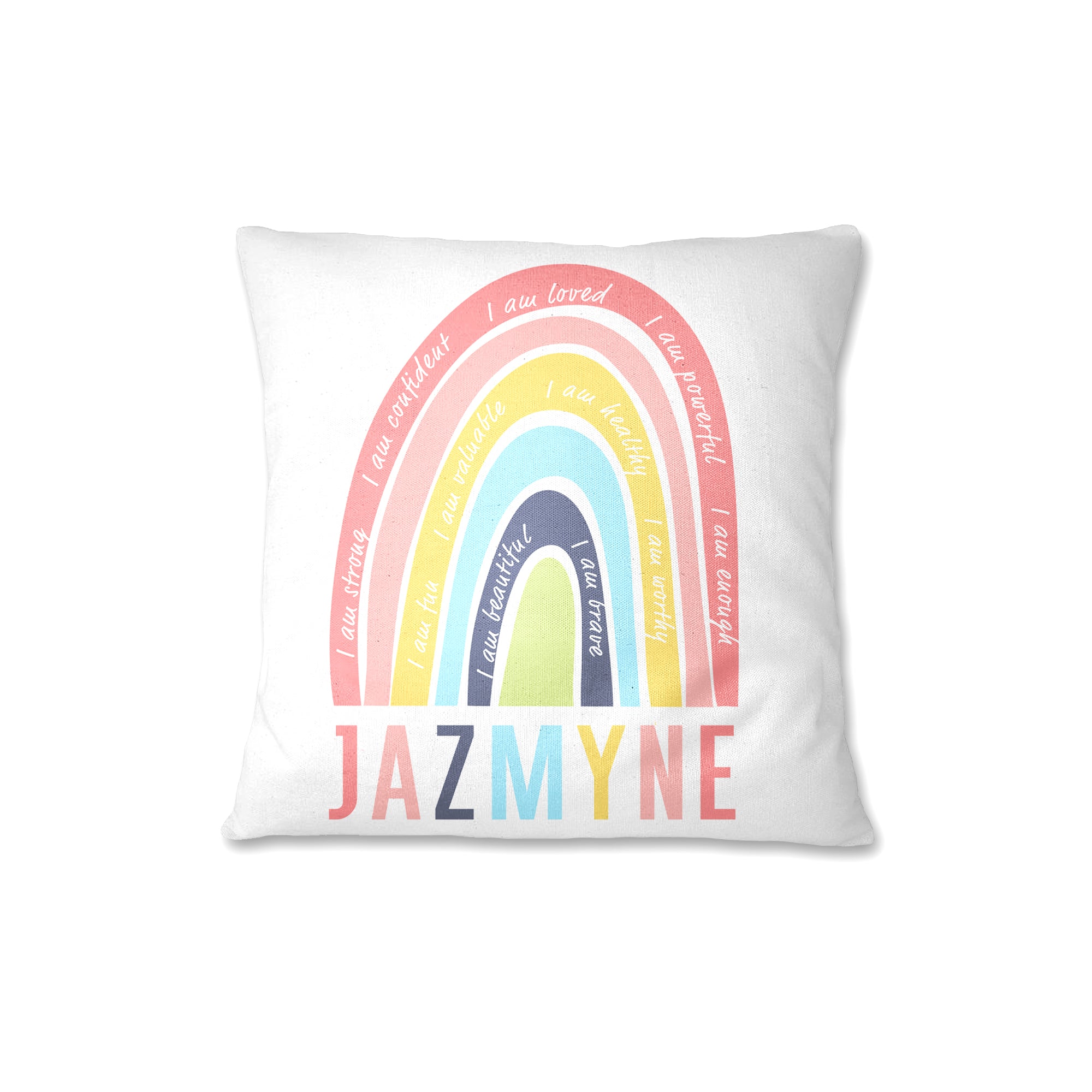 Personalized Affirmation Decorative Pillow