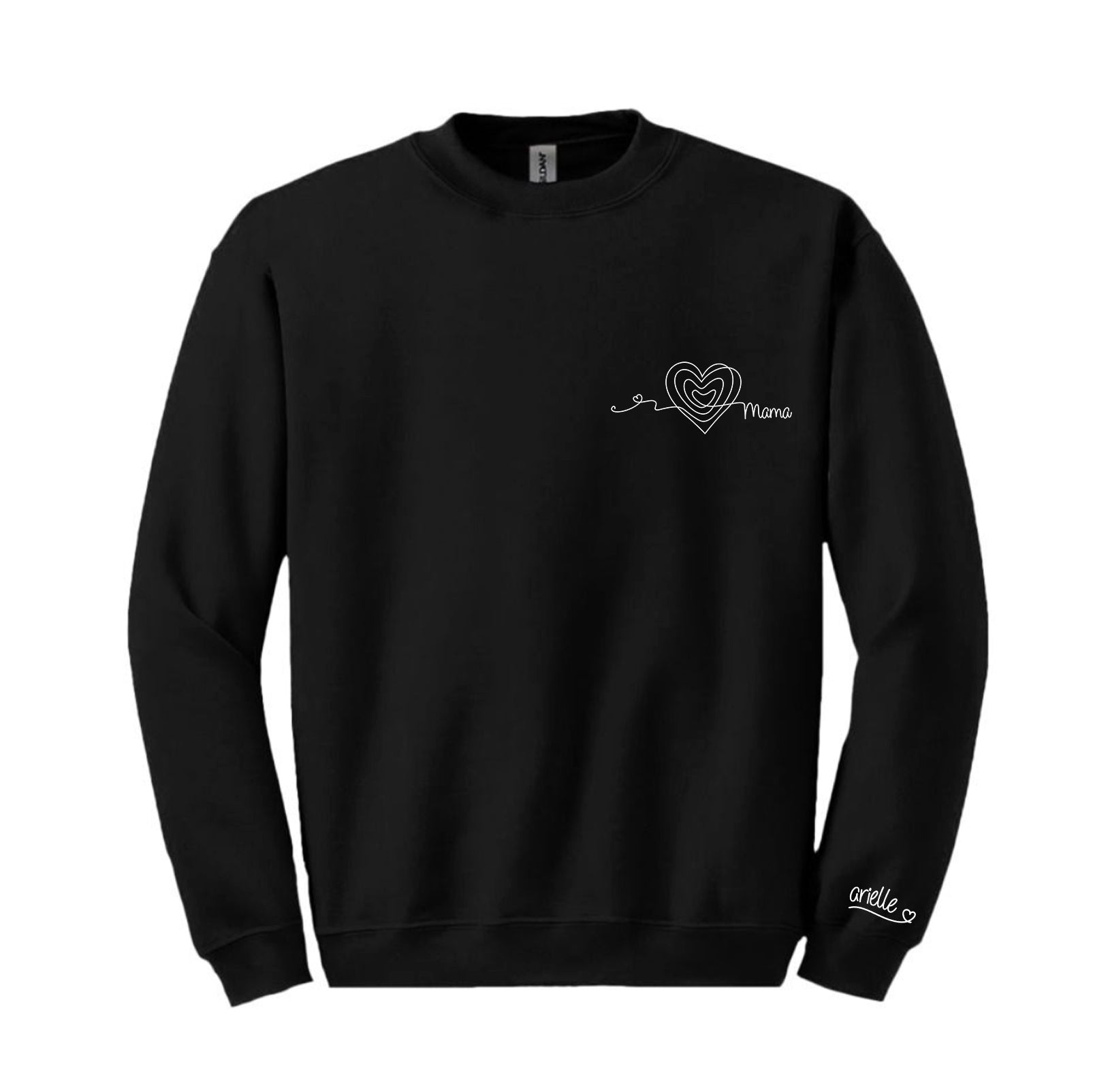 ADULT Long Sleeve Sweatshirt - Mama Heart