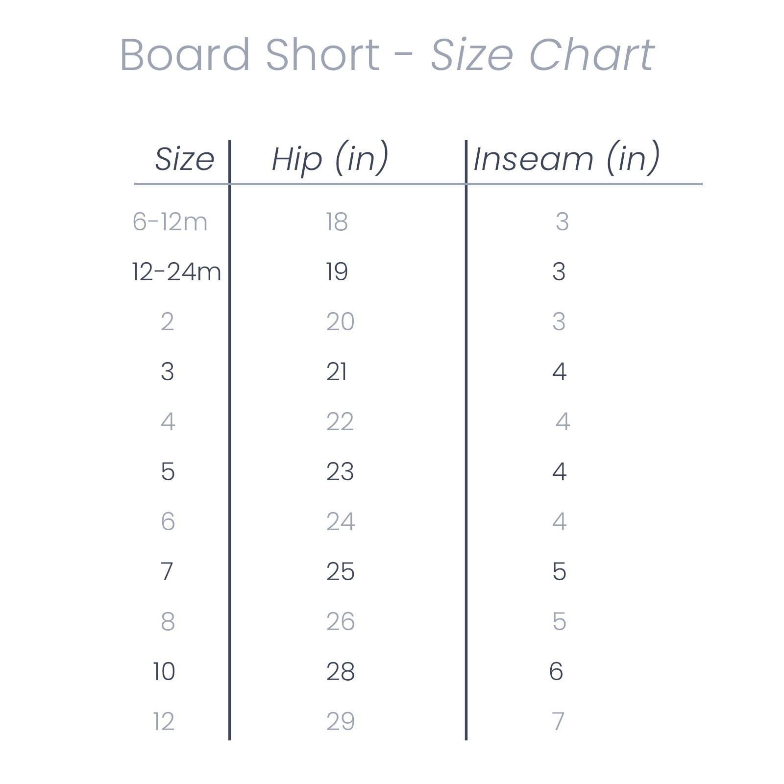 Swim '24 - Boy's Board Short
