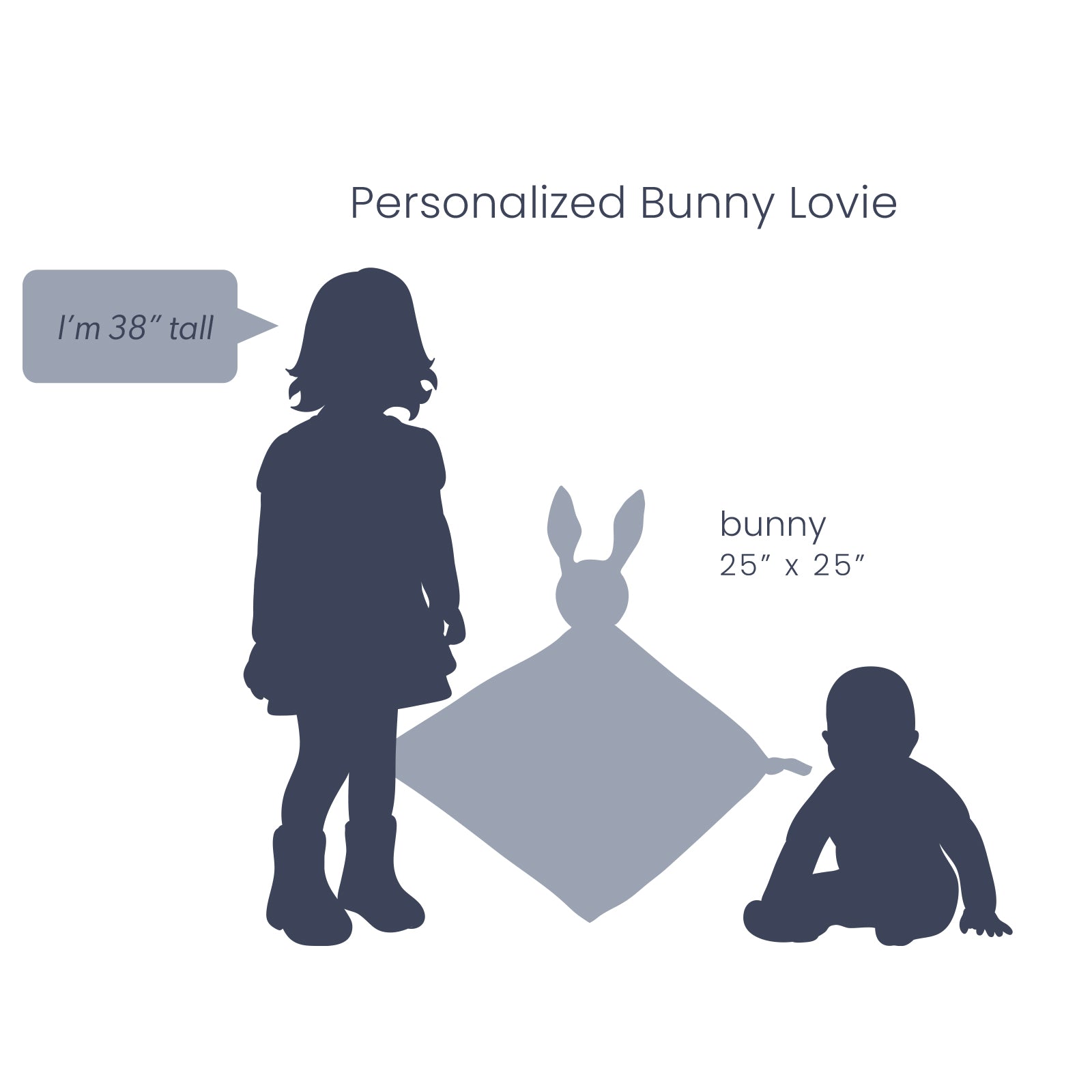 Sesame Street - Personalized Bunny Lovie