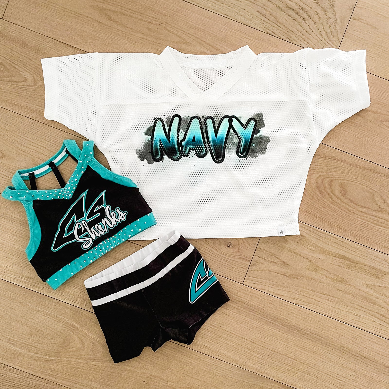 Personalized Football Jersey Crop