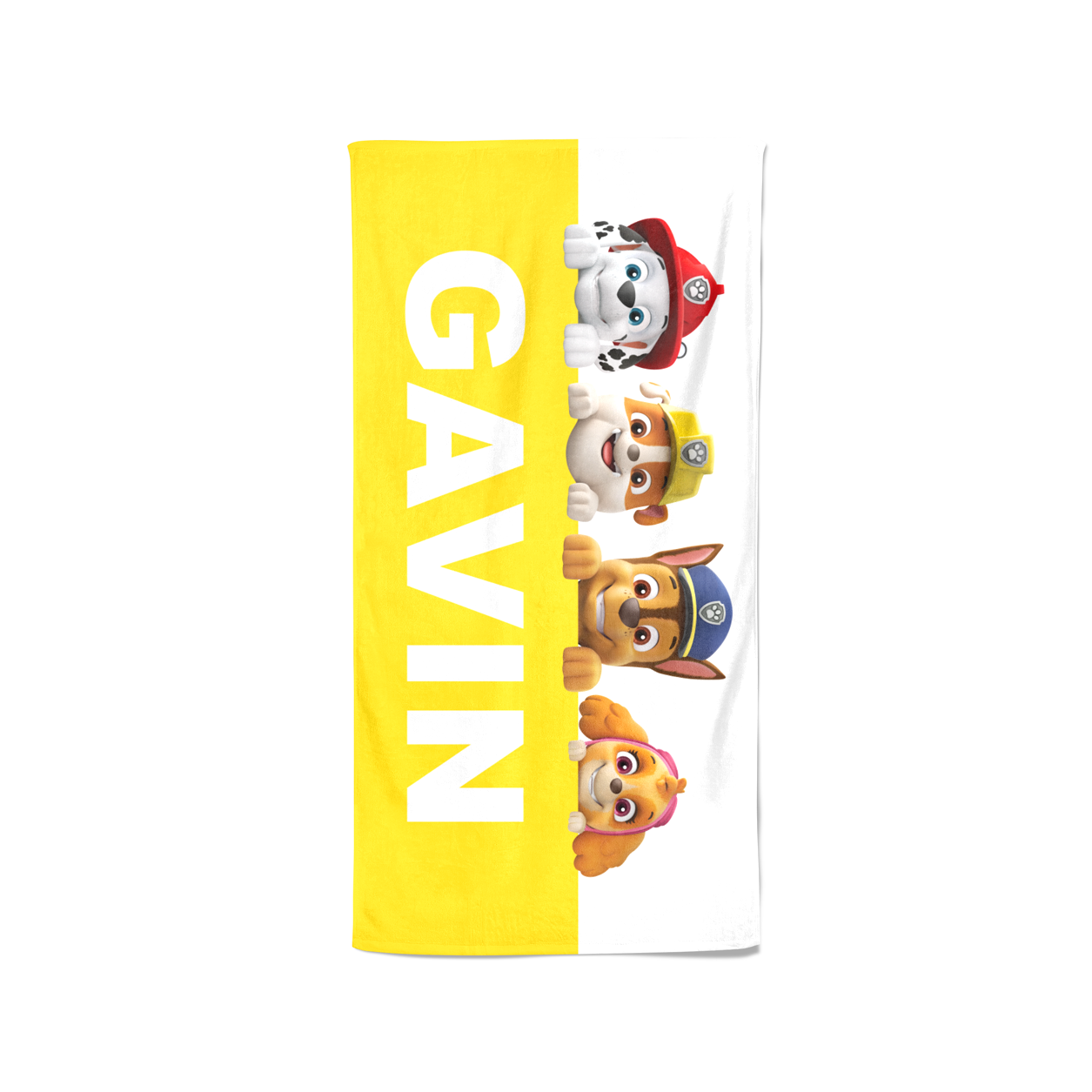 Paw Patrol Personalized Beach Towel