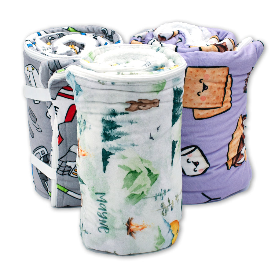 Personalized Sleeping Bag Little Navy