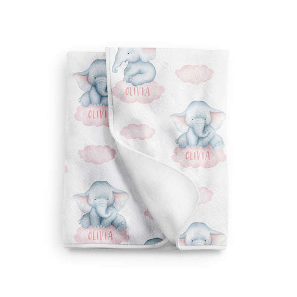 Personalized Swaddle Blankets Little Navy