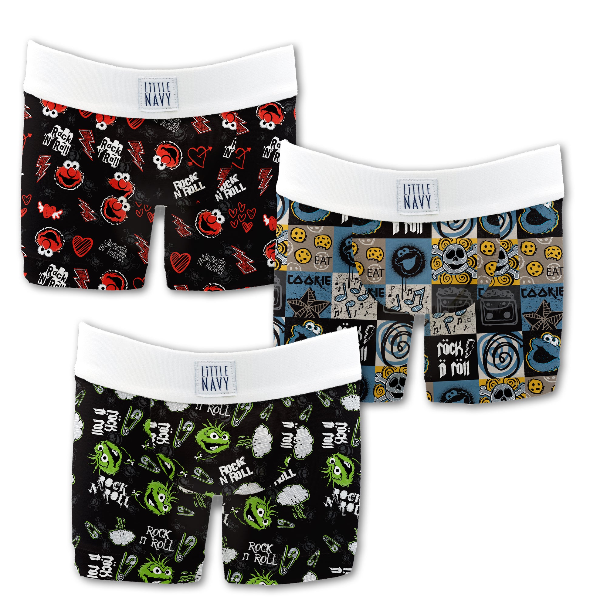Sesame Street boys Underwear Multipacks Briefs, Sesame Tb 12pk_box, 2-3T US